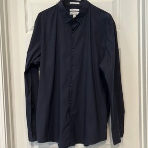 Calibrate Slim Fit Stretch Button Down Shirt